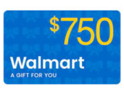 $750 Walmart gift card free 
